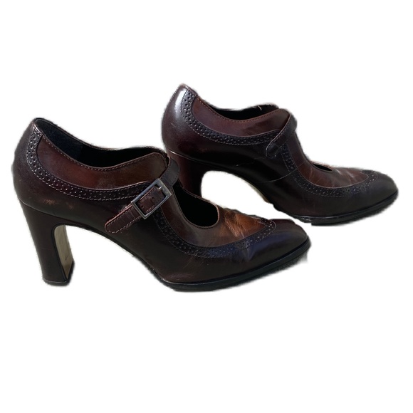 Enzo Angiolini Mary Jane Oxford Heel dress shoe 8N - Picture 2 of 11